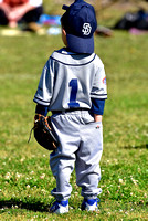 CLL T-Ball Gray San Diego Padres